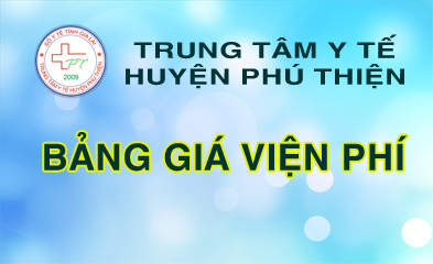 Bảng giá viện phí BHYT & không có BHYT