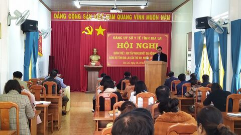 HỌC TẬP, QUÁN TRIỆT NGHỊ QUYẾT ĐẠI HỘI ĐẠI BIỂU ĐẢNG BỘ TỈNH GIA LAI LẦN THỨ XVI, NHIỆM KỲ 2020 - 2025